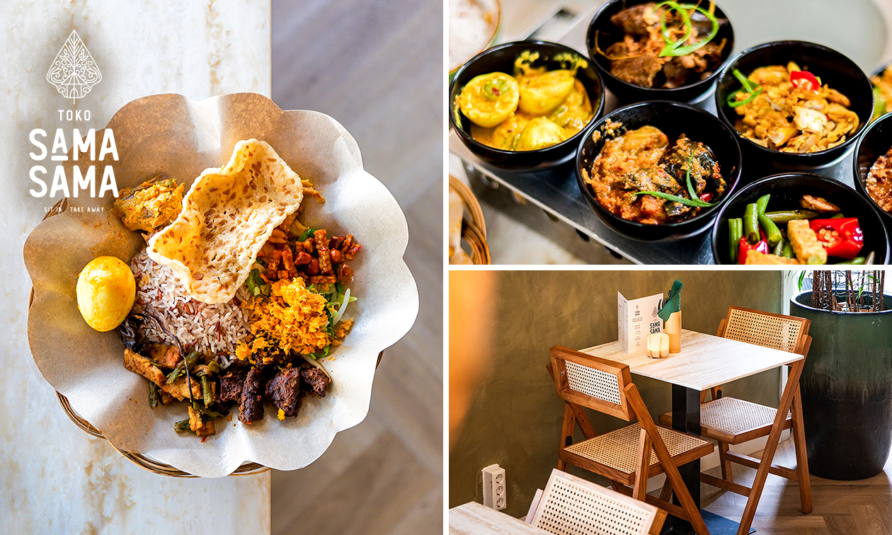 2-gangen rijsttafeldiner bij Toko Samasama in hartje Haarlem 2-gangen rijsttafeldiner bij Toko Samasama in hartje Haarlem