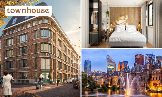 Overnachting voor 2 + evt. ontbijt + late check-out in Den Haag