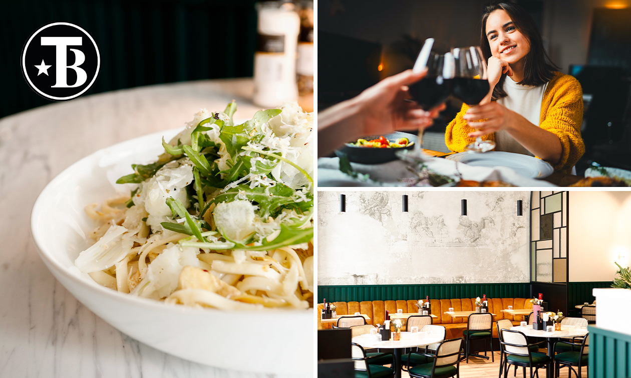 2-gangendiner à la carte bij Trattoria Boretti in Antwerpen