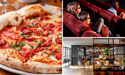 Hoofdgerecht of 2- of 3-gangendiner à la carte + evt. filmticket bij Trattoria Culaccino