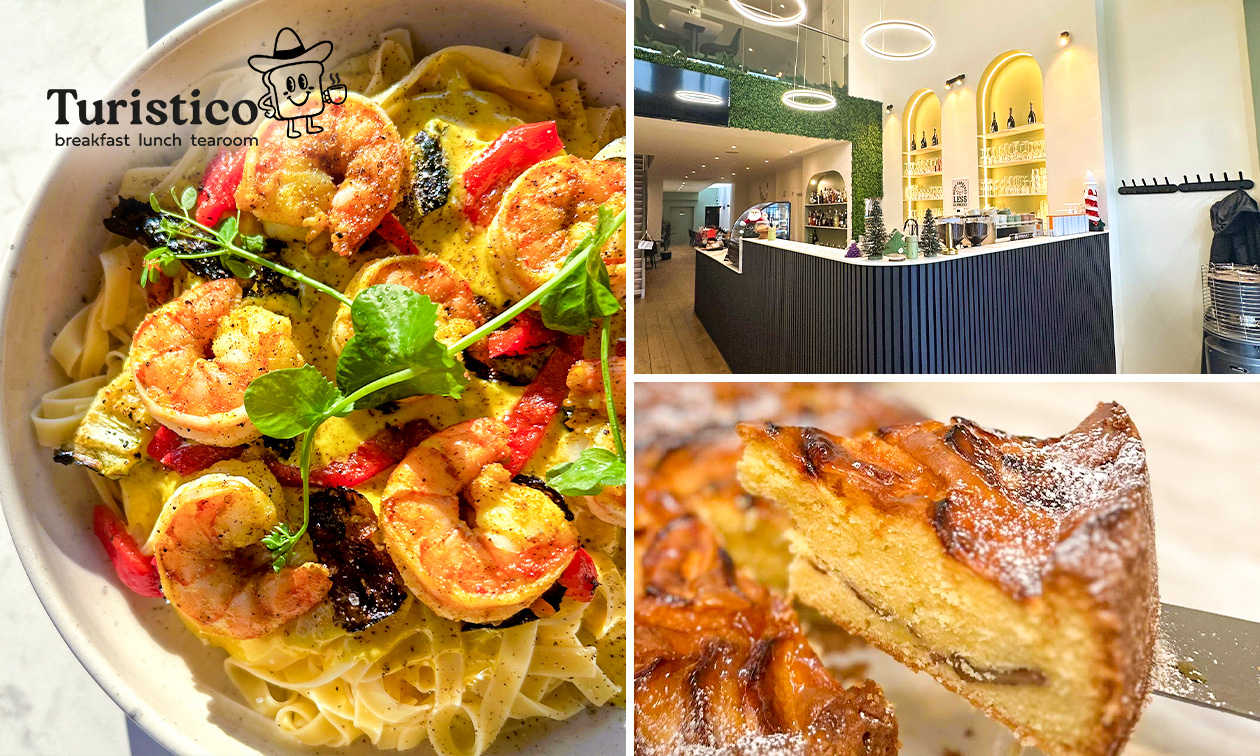 2-gangen keuzelunch bij Turistico