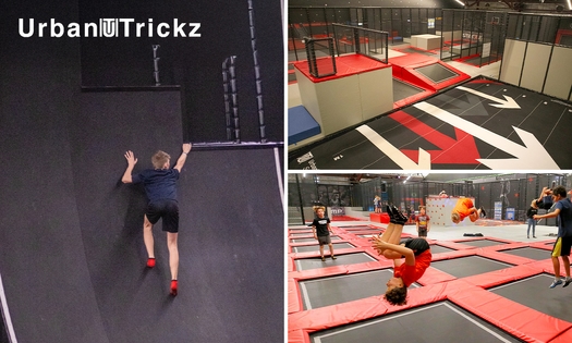 Jumpen (1,5, 2 of 2,5 uur) + zakje chips bij UrbanTrickz
