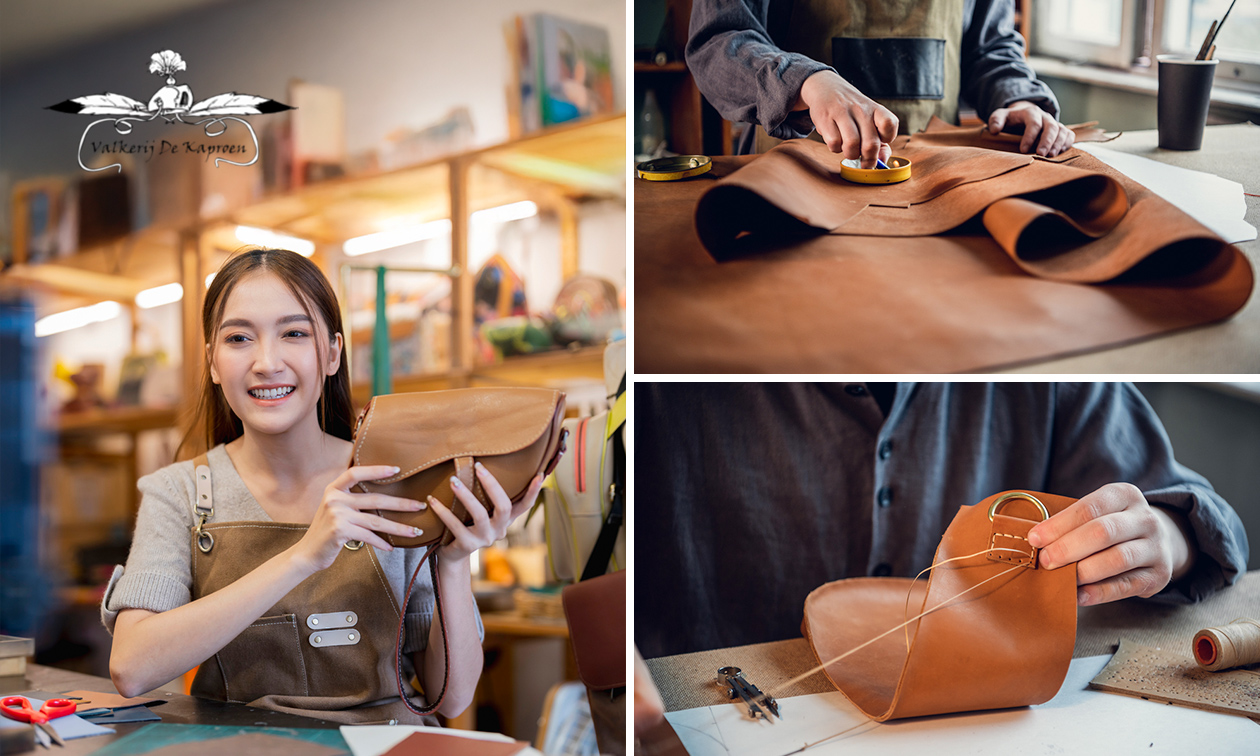 Workshop lederbewerking + drankje + lekkers (3 uur)