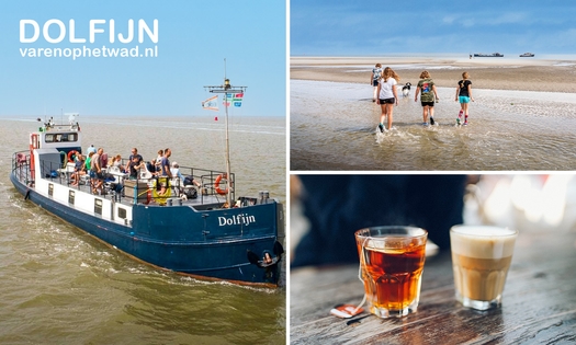 Vaartocht op de Waddenzee (2, 3 of 4 uur)