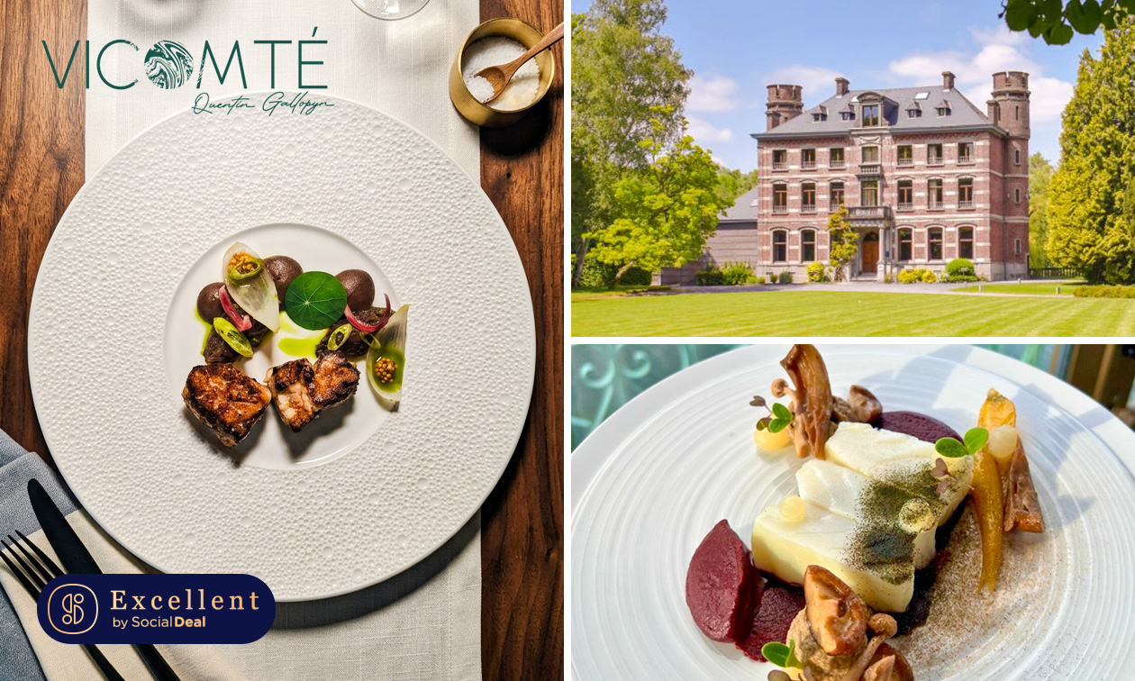 Menu gastronomique en 4 ou 6 services