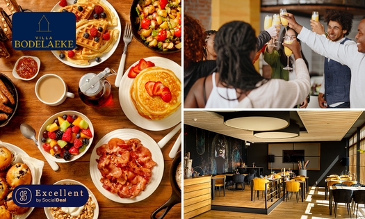 Luxe brunch bij Villa Bodelaeke