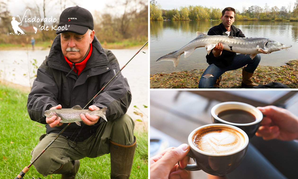 Vissen aan een visvijver (4 uur) + materialen + koffie of thee
