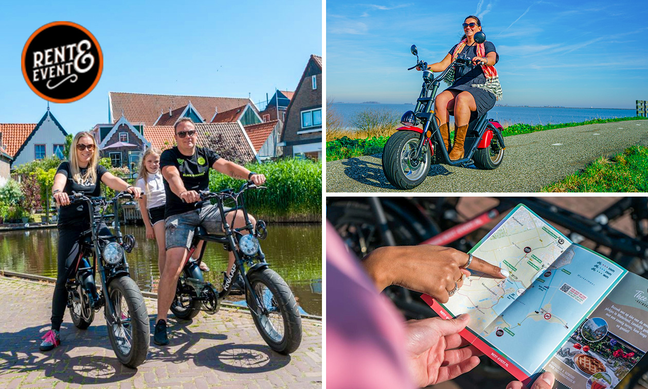 Huur e-chopper of e-fatbike (3 uur) bij Volendam Rent & Event Huur e-chopper of e-fatbike (3 uur) bij Volendam Rent & Event