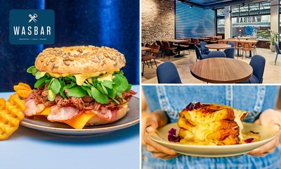 2- of 3-gangen keuzelunch of -diner + aperitief bij WASBAR