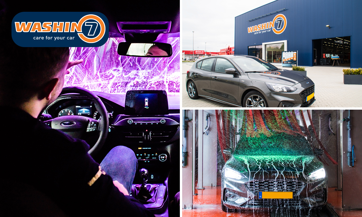 Complete carwash bij Washin7 Venlo