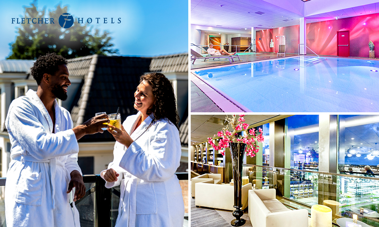 Overnachting voor 2 + wellness + evt. ontbijt bij Fletcher Hotels