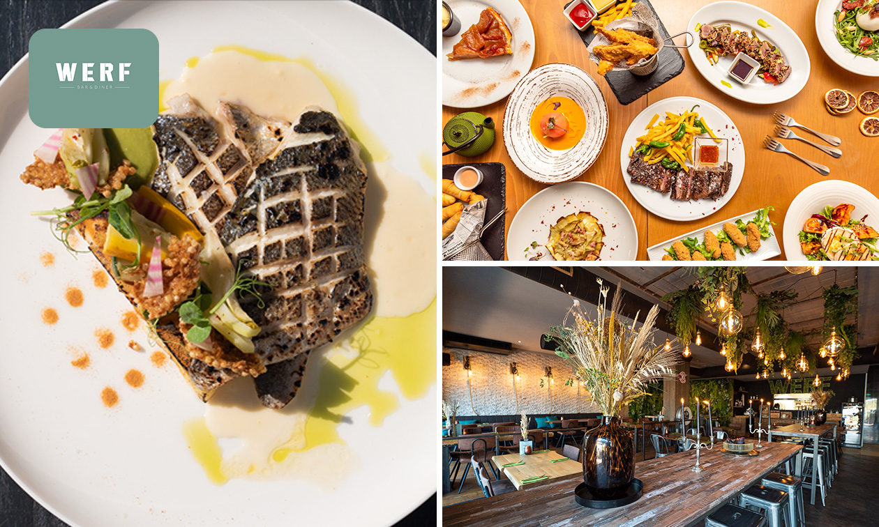 Shared dining-diner à la carte bij WERF Bar & Diner Shared dining-diner à la carte bij WERF Bar & Diner
