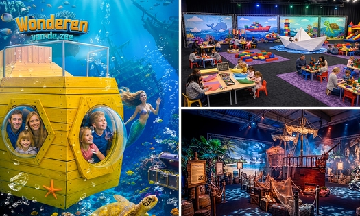 Entree voor speel- en beleefexpo Wonderen van de Zee