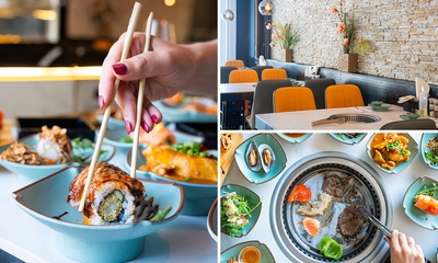 All-You-Can-Eat & Drink sushi en Korean BBQ of hotpot (2,5 uur) bij Xin & Hao