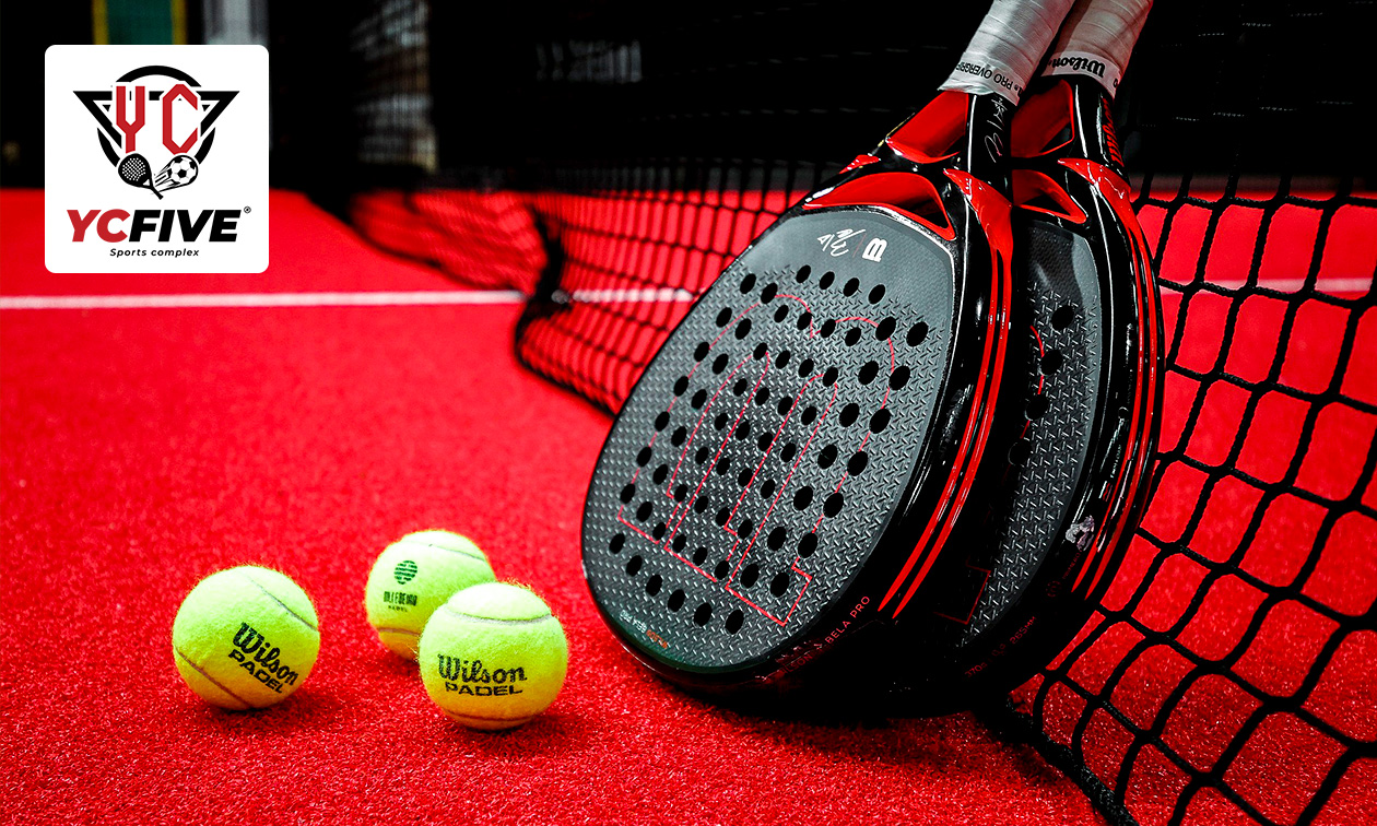Court de padel + balles pour 2 à 4 personnes (1h ou 1h30)