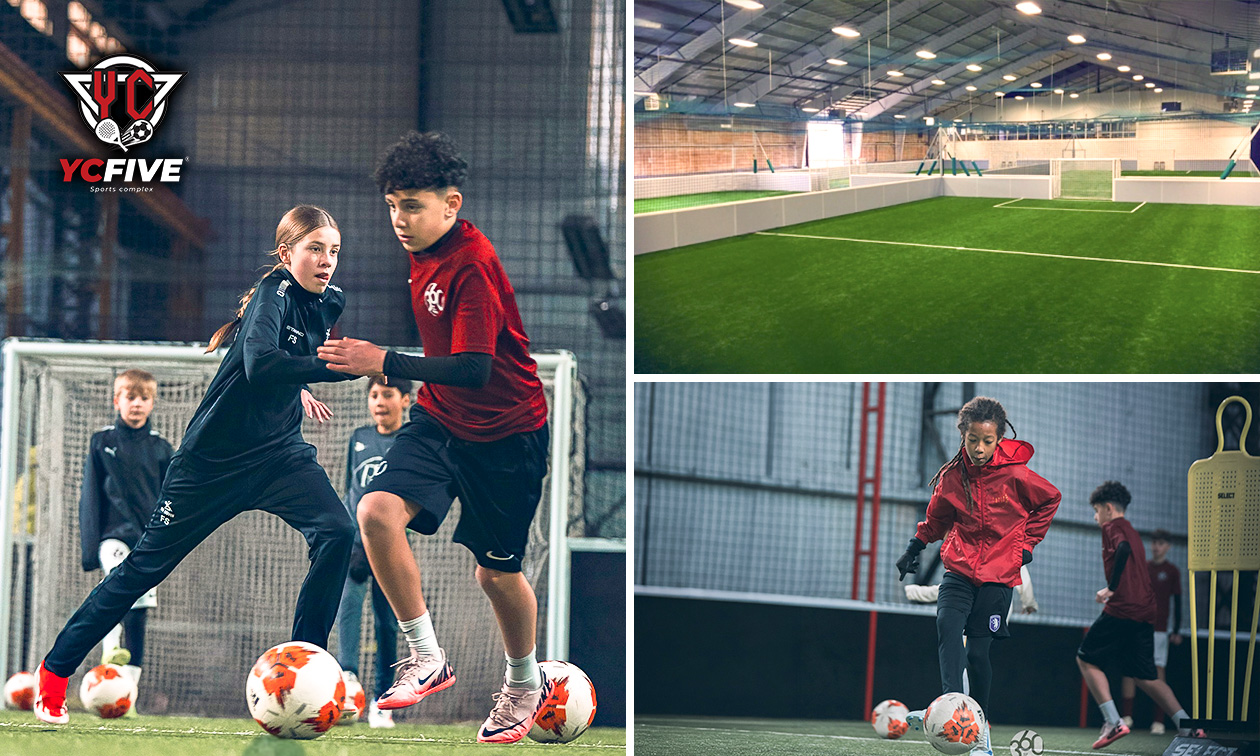 Location de terrain de foot en salle (1 à 10 joueurs, 1h)