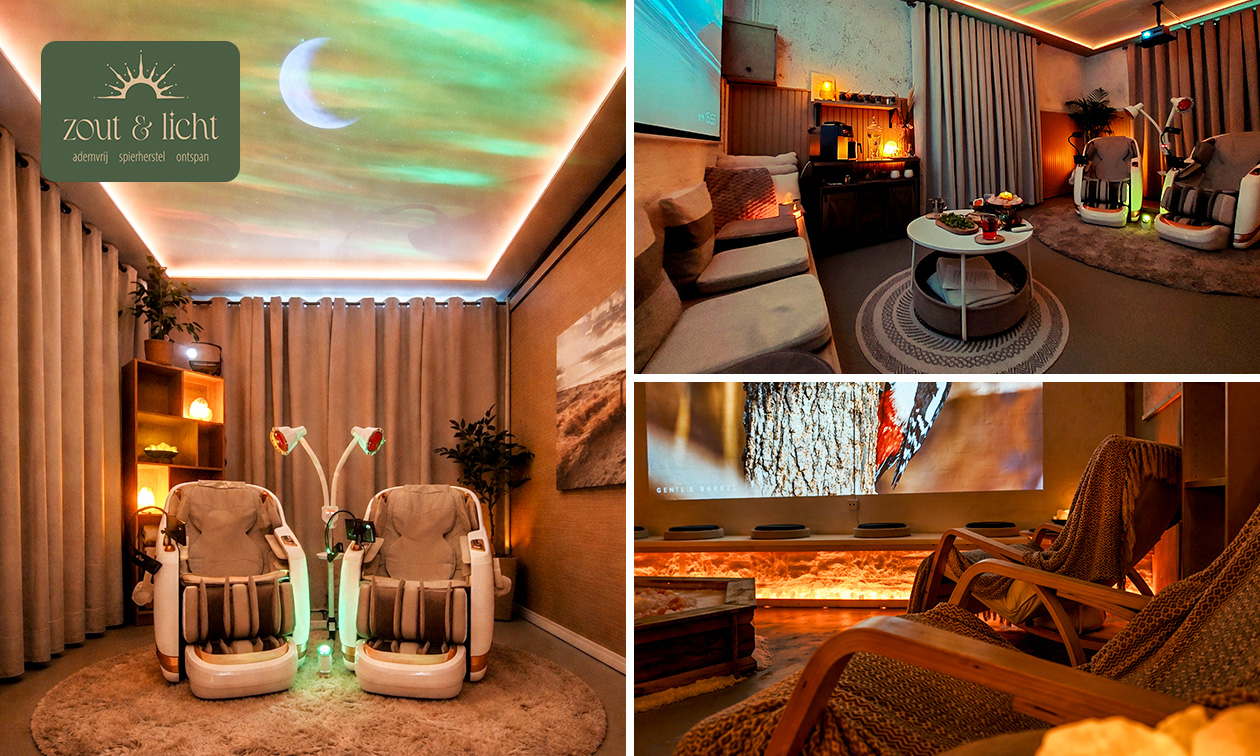 (Duo)massage in privéruimte (60 min) bij Zout & Licht
