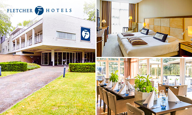 Übernachtung für 2 + opt. Frühstück und 3-Gänge-Menü bei Fletcher Hotels