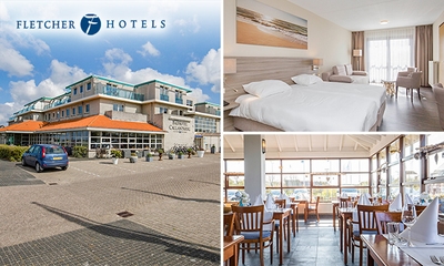 Overnachting voor 2 + evt. ontbijt en 3-gangendiner bij Fletcher Hotels