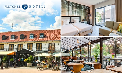 Overnachting voor 2 + evt. ontbijt en 3-gangendiner bij Fletcher Hotels
