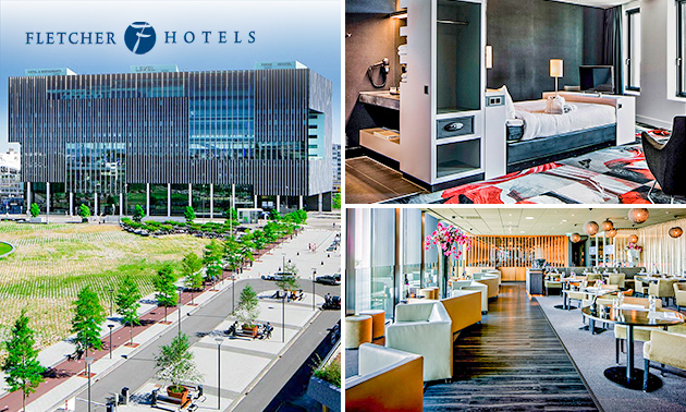 Übernachtung für 2 + opt. Frühstück und 3-Gänge-Menü bei Fletcher Hotels